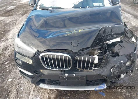 2018 BMW X1 xDrive28I from USA, damaged, VIN WBXHT3C3XJ5L28521